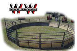 WW Chaparral Panel Round Pens For Horses